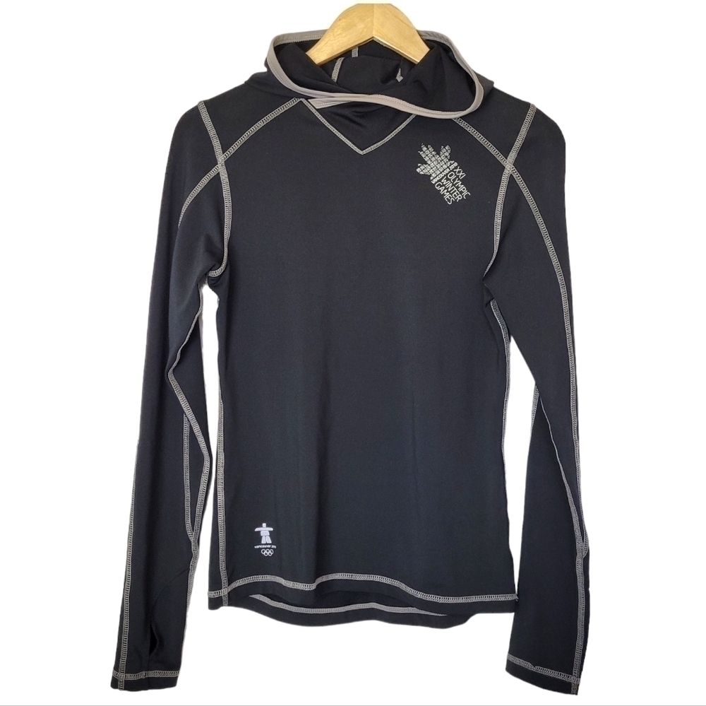 VANCOUVER 2010 Winter Olympics Long Sleeved Hooded Top